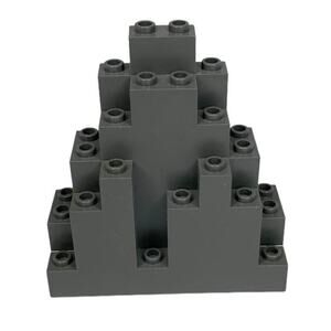 Lego Castle Rock Panel Gray Castello 6083 - 1 Piece